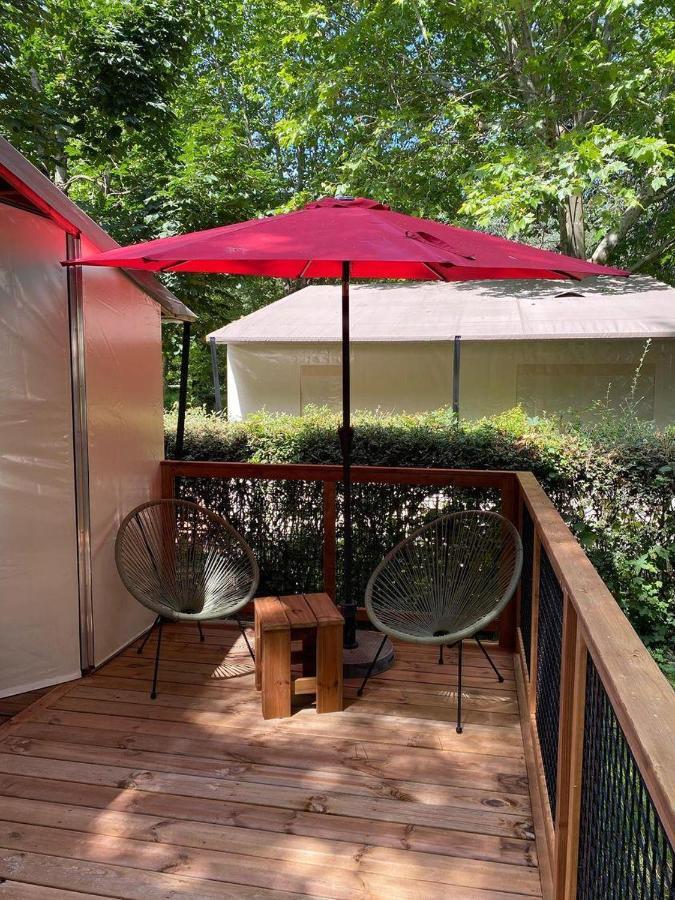 Camping Le Pre Morjal Ispagnac Экстерьер фото
